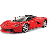 Bburago Maqueta de LaFerrari Aperta (Escala 1:43)- Color Rojo